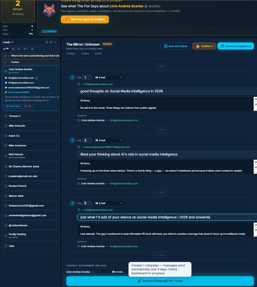 The Complainer email sequence - 3 steps over 5 days