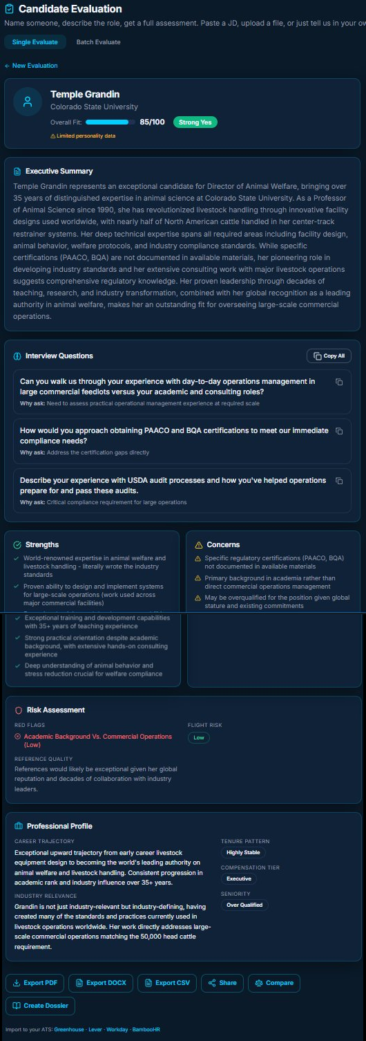 Temple Grandin — 85/100 Strong Yes for Director of Animal Welfare